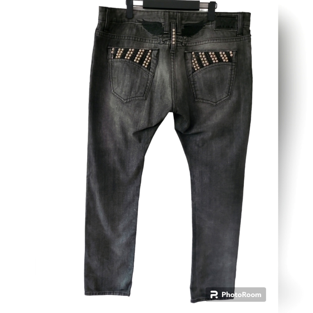 Mens Robin Jean's 38 Charcoal